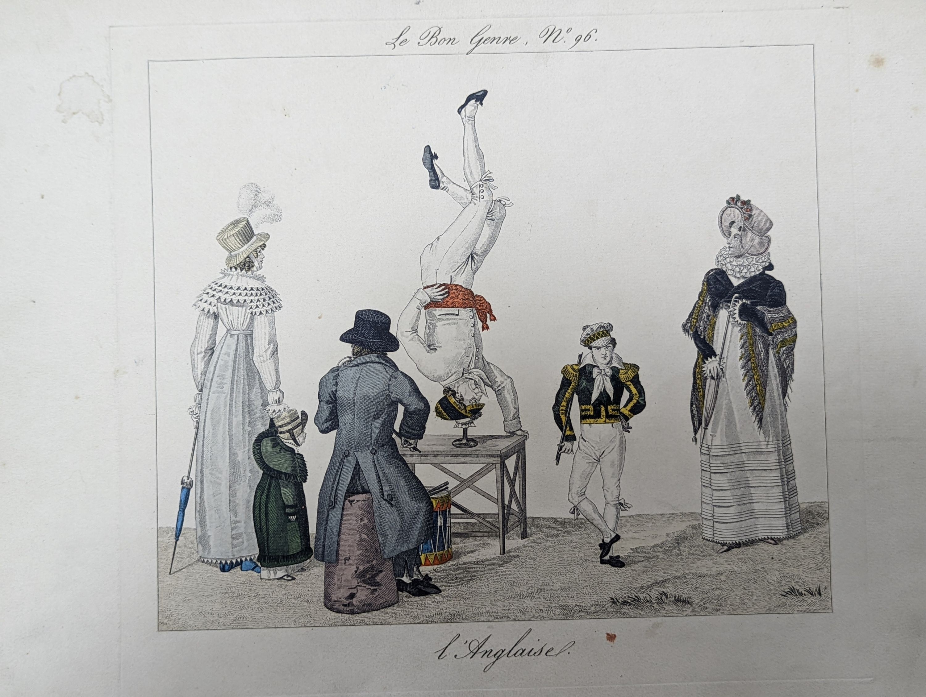 A folio of assorted antique prints